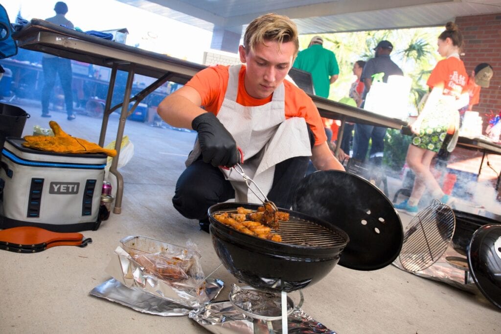 Florida 4-H youth from across the state will compete on Saturday at the annual tailgate grill state competition in Gainesville. Photo by Tyler Jones -F-IFAS