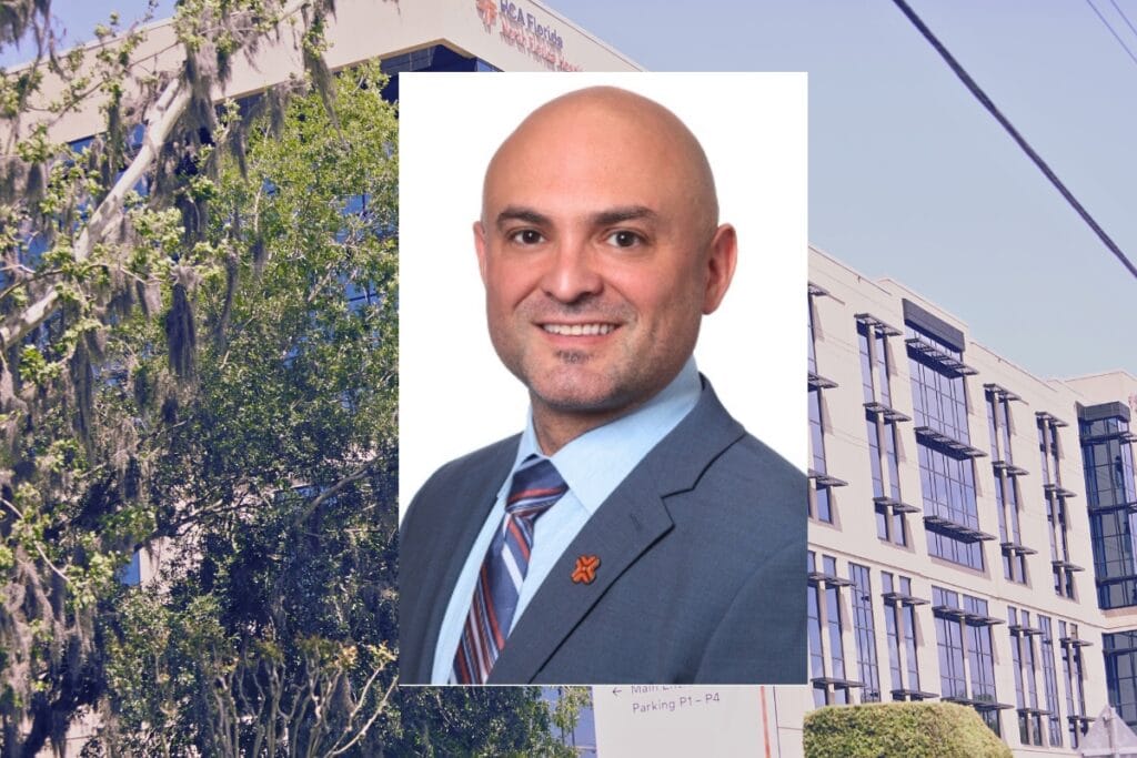 HCA Florida North Florida Hospital announced the appointment of Dr. Alex Gumiroff as its new chief medical officer on Tuesday. HCA North Florida