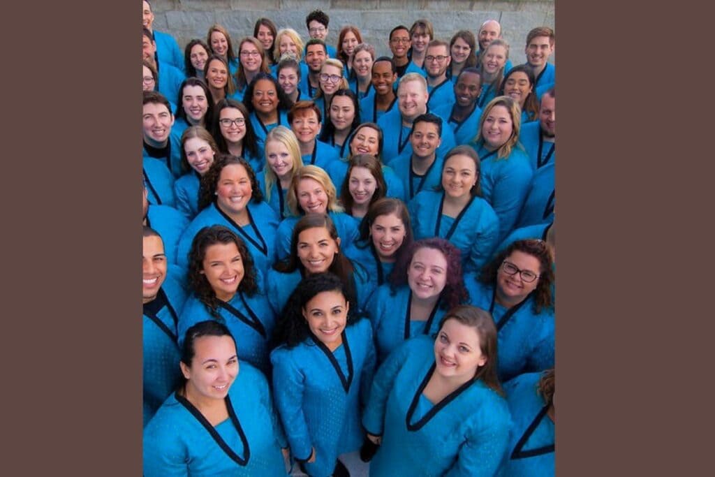 The Gainesville High School Concert Choir will perform with the Festival Singers of Florida on Saturday at the First Presbyterian Church. Courtesy of FPC