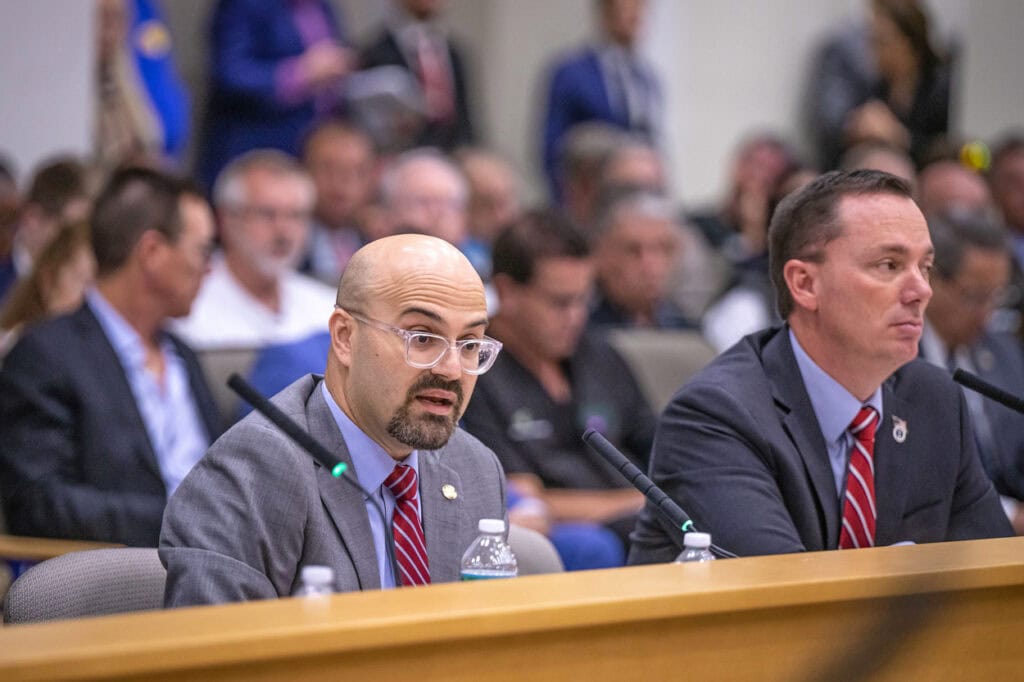 Tom Fabricio, R-Miami Lakes, filed a bill that requires teaches to take an oath to the constitutions of both Florida and the United State of America.