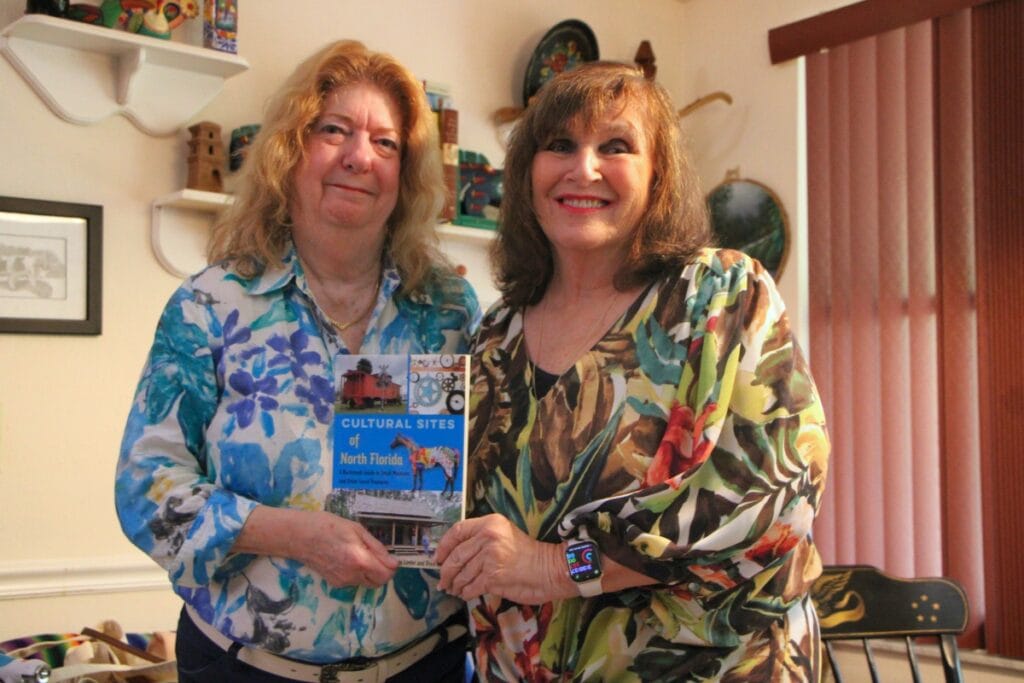 Dixie Neilson (left) and Ronnie Lovler (right) encourage readers to get out and explore 43 hidden gems in North Central Florida.