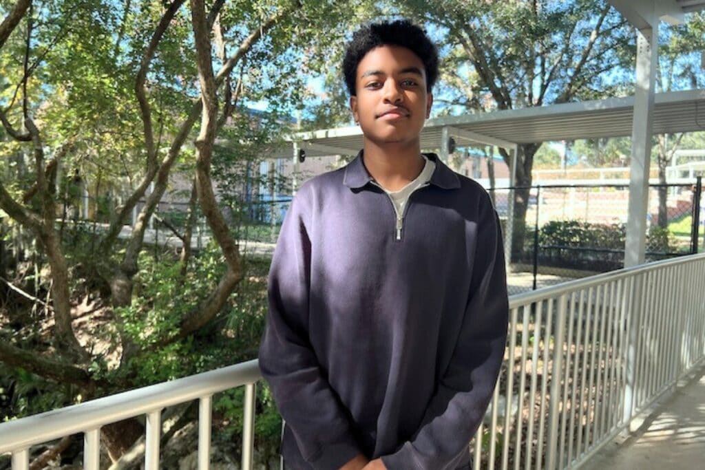 P.K. Yonge Developmental Research School junior Hyle Ismail earned a perfect score of 1520 on the PSATNMSQT exam. Courtesy of P.K. Yonge