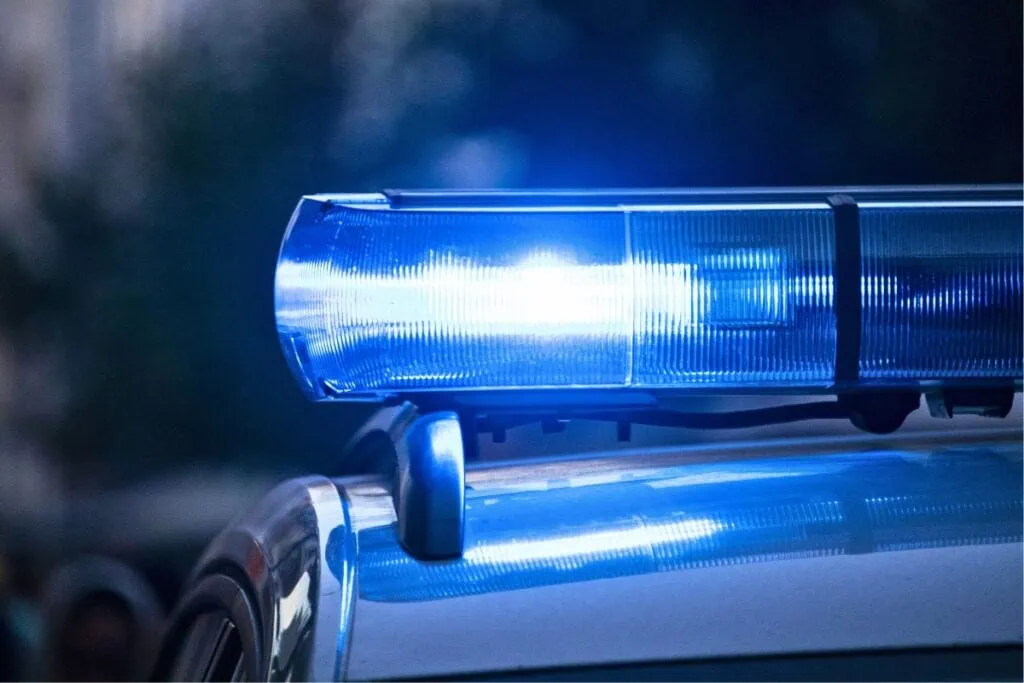 Police lights. Photo by Max Fleischmann-unsplash