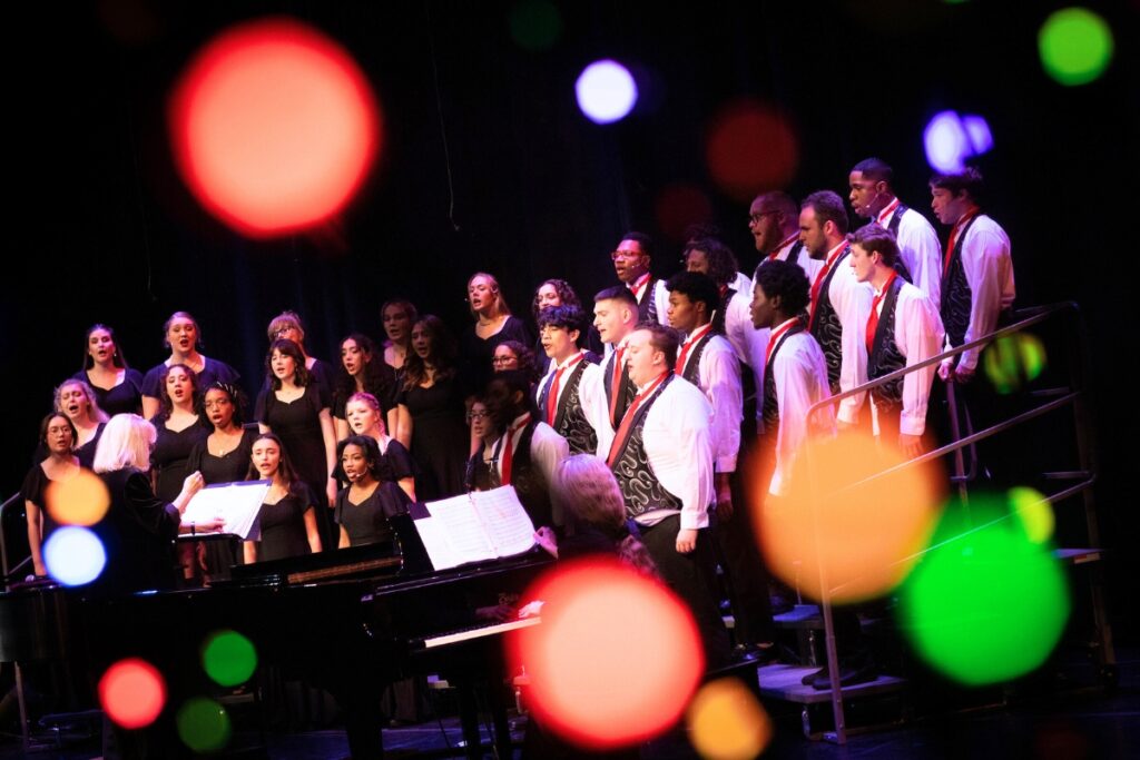 Santa Fe College Fine Arts and Entertainment Technology invite the community to attend an early holiday event, “Songs of the Season”, on Friday.