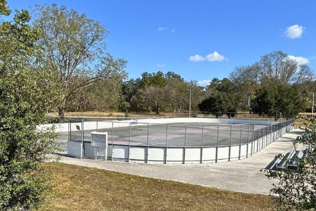 Alachua County Parks & Open Space will host a community engagement meeting on the future of the roller hockey rink at Veterans Memorial Park on Saturday, Dec. 13. Courtesy of Alachua County