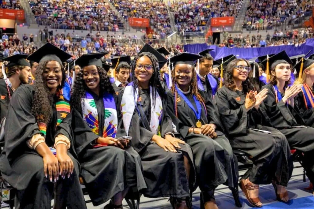 Four thousand University of Florida students are expected to graduate during the course of five fall commencement ceremonies on Friday and Saturday. Courtesy of UF