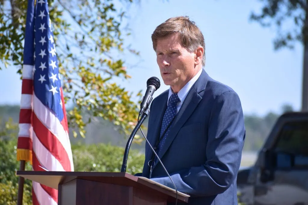 Gainesville Regional Airport CEO Allan Penksa will retire in March 2026. Photo by Glory Reitz (2)