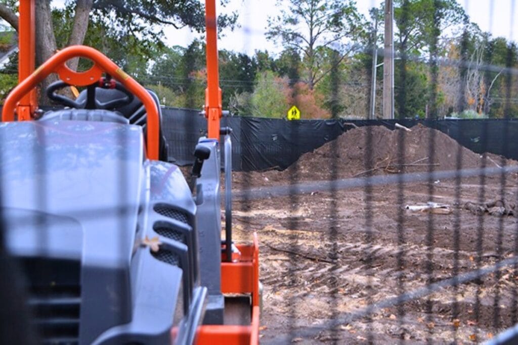 Renovations at Tom Petty Park are halfway finished with new pickleball courts and restroom facilities are projected for completion in 2026.. Courtesy city of Gainesville