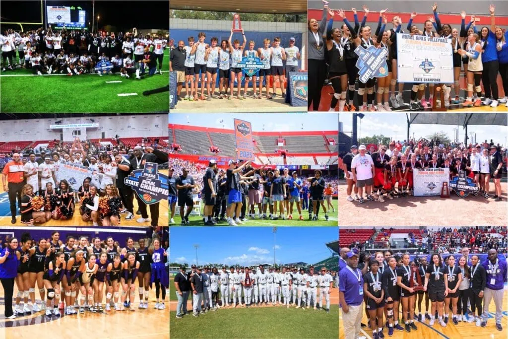 Several teams had amazing seasons in 2025 throughout the Mainstreet Daily News coverage area. Photo montage by C.J. Gish