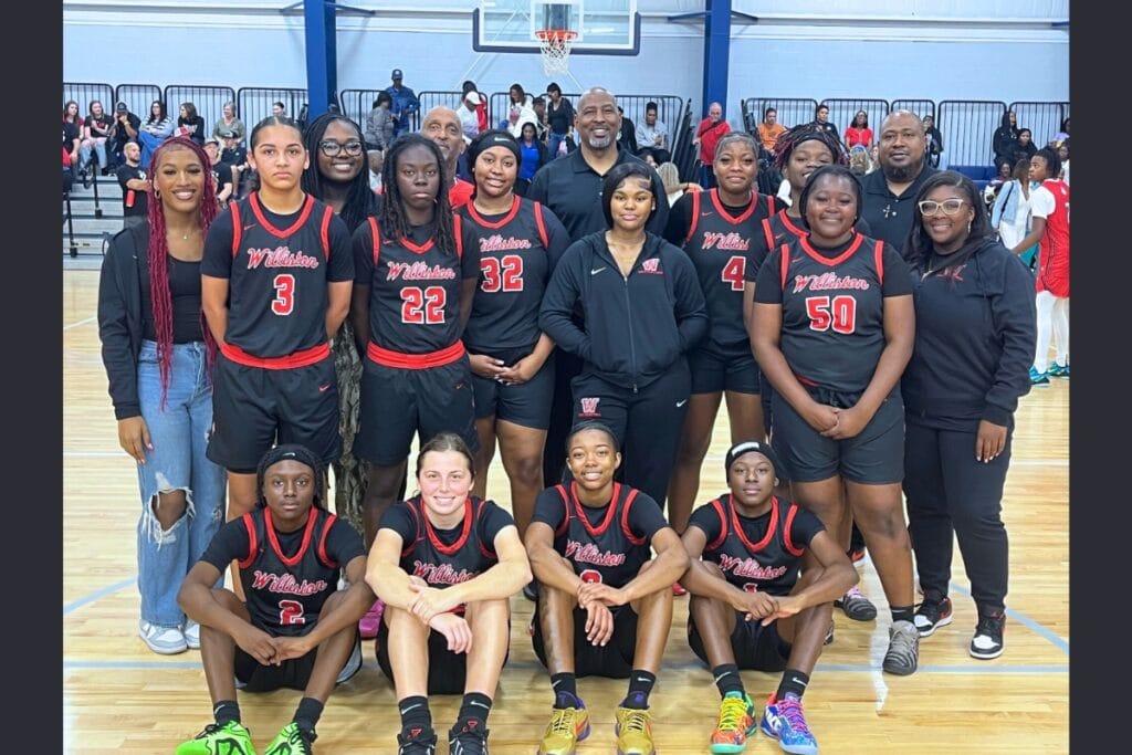 Williston captured the True Force Shootout championship with a 60-29 win over Buchholz on Monday. Photo by Mike Ridaught