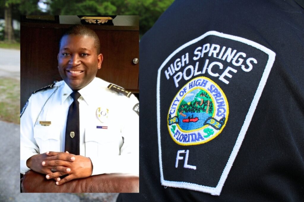 High Springs Police Chief Antoine Sheppard said the department received nearly $200,000 in grants for 2025. Courtesy of High Springs
