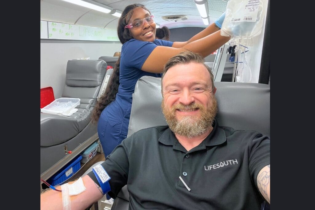January is National Blood Donor Month and LifeSouth Community Blood Centers will celebrate the everyday heroes who donate blood. Courtesy of LifeSouth
