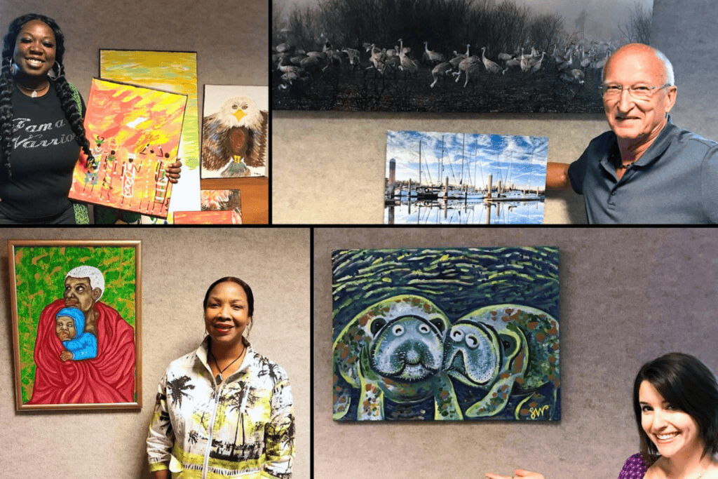 Caption: Courtesy of Alachua County Local artists are invited to submit original artwork for consideration as part of the new “Arts in the County Administration Building Program,” an initiative established to showcase local creative talent in county government spaces.