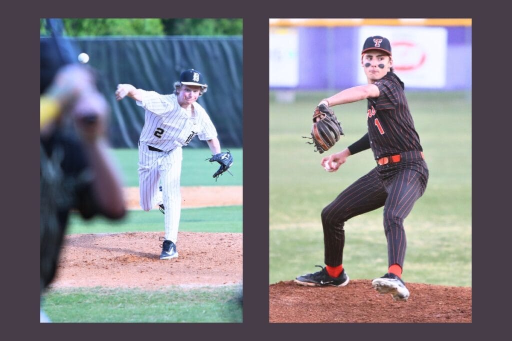 Buchholz's Aidan Kastensmidt (left) and Trenton's Brant Bivens return in 2026 to help their teams with another deep playoff run. Photos by C.J. Gish