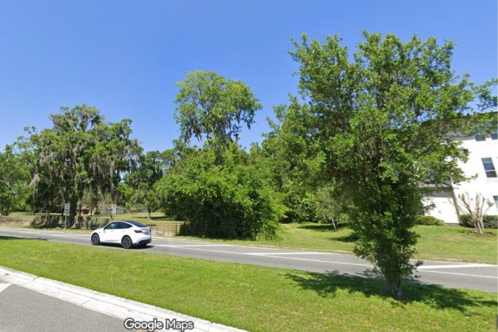 Covefield LLC is asking Alachua County to allow a higher density development in the Archer_Tower Activity Center. Courtesy Google Maps