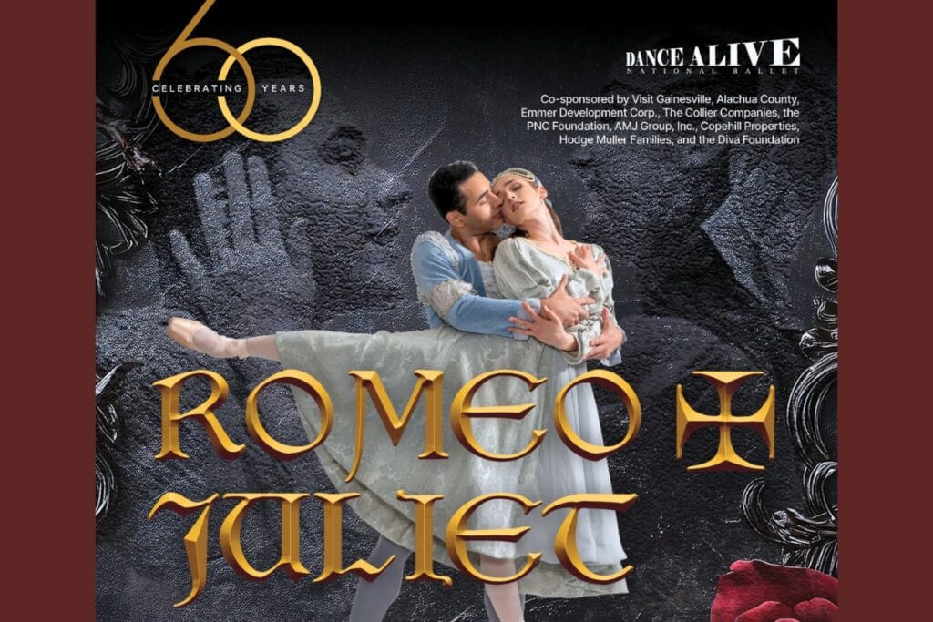 Dance Alive National Ballet will perform Romeo & Juliet on Saturday, Feb. 21, at the Curtis M. Phillips Center. Courtesy of DANB
