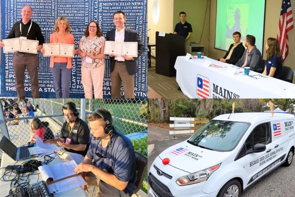 Mainstreet staff at various functions throughout 2025. Mainstreet Daily News