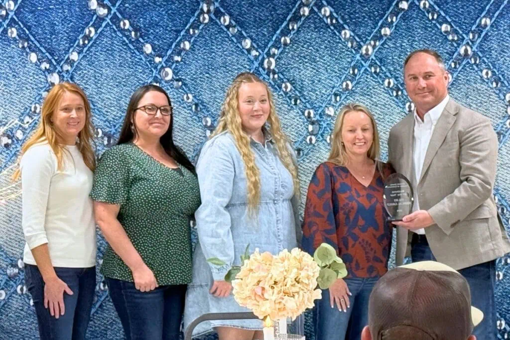 Palms Medical Group received the 2026 Business of the Year award from the Gilchrist County Chamber of Commerce on Feb. 17. Courtesy of Palms Medical Group