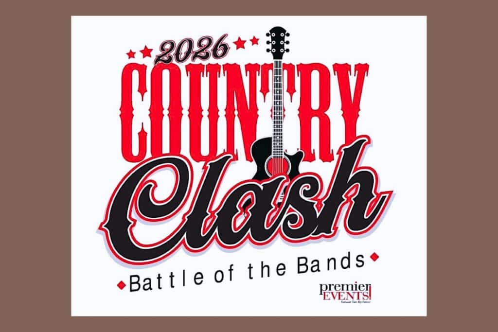 The 2026 Country Clash Battle of the Bands returns to Williston on Saturday, Feb. 21, at Homestead Park. Courtesy of Premiere Events