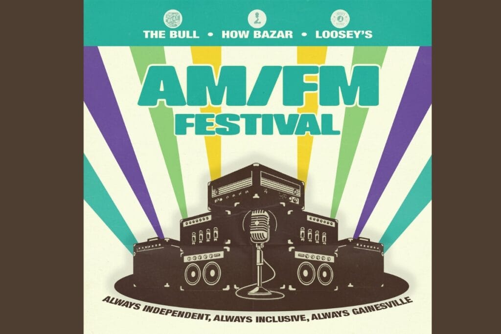 The AMFM Festival is returning to Gainesville on Sunday. Courtesy of Loosey's Downtown
