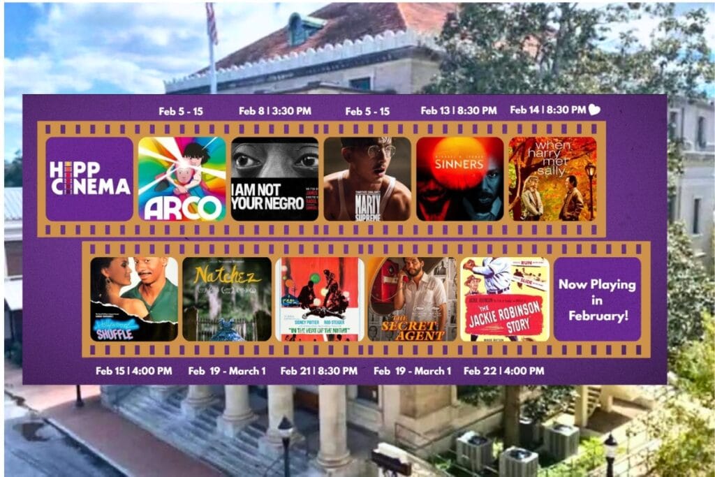 The Hippodrome Cinema recently announced its February 2026 lineup. Courtesy of Hippodrome