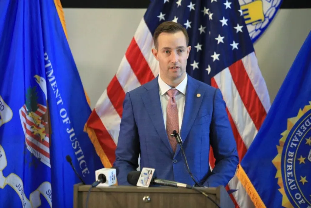 U.S. Attorney for the Northern District of Florida John Heekin said Florida investigators and prosecutors would ensure fraudsters end up in prison. Photo by Seth Johnson