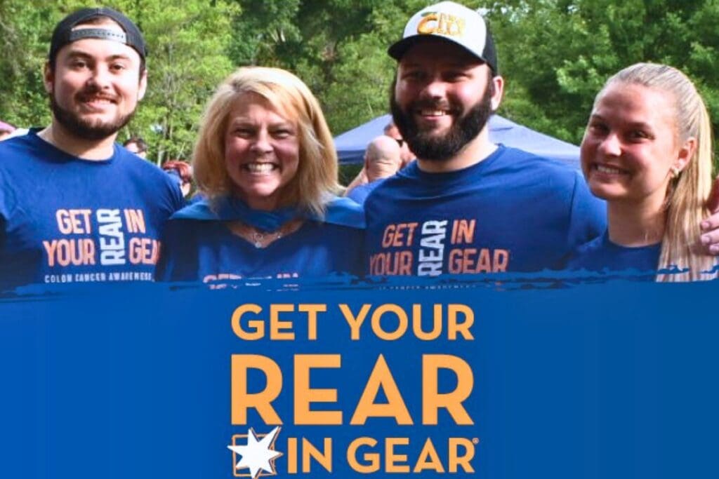 Inaugural 'Get Your Rear in Gear' 5K fundraiser for colon cancer event slated for April 18. Courtesy of Colon Cancer Coalition.