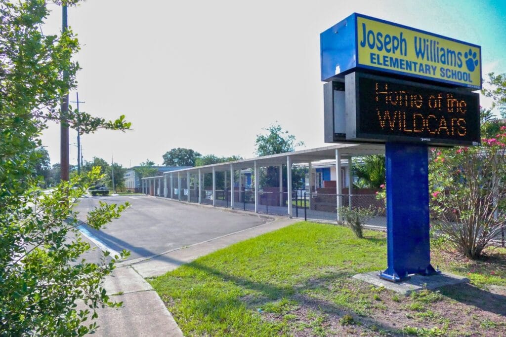 Joseph Williams Elementary is one of two possible Alachua County schools on the chopping block in a rezoning option. Courtesy of ACPS