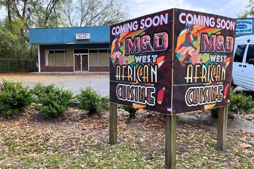 M&D West African Cuisine food truck to open a permanent storefront at 501 NW 23rd Ave. this month. Photo by Lillian Hamman