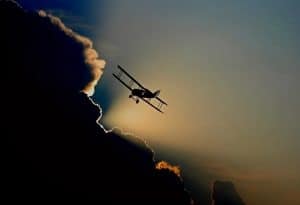 Aereo biplano