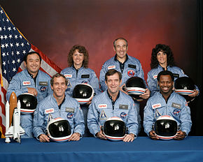 L'equipaggio dello Space Shuttle Challenger