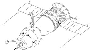 Schema costruttivo Soyuz 7K-OK