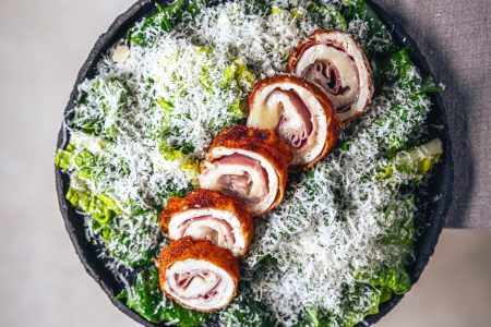 Hühner Cordon bleu
