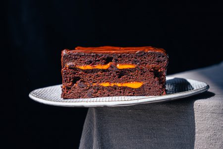 Zucchini-Kuchen Sacher Stlye