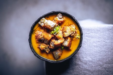 Kürbis Zwiebel Suppe mit Miso