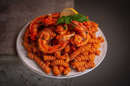 Nduja Shrimp Pasta