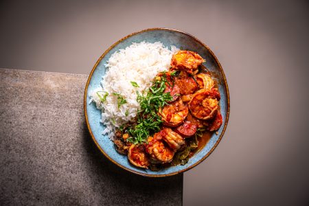 Jerk Shrimp Gumbo