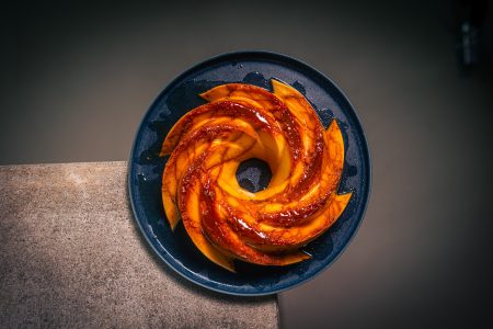 Karamell Brotpudding