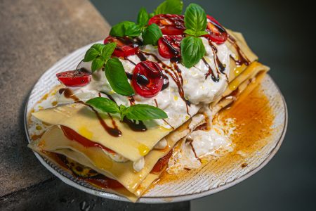 Offene Lasagne