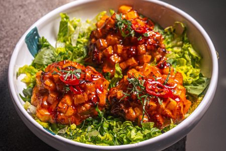 Chicken Potato Patties aus dem Airfryer