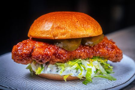 Honey BBQ Chicken Burger
