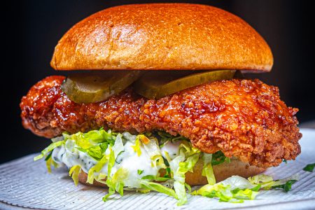 Honey BBQ Chicken Burger