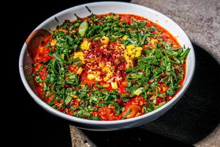 Sweet Chili mit weißen Riesenbohnen