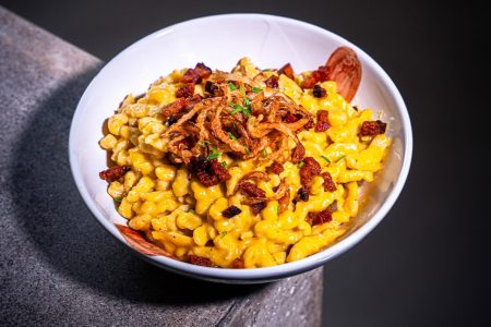 Käsespätzle Carbonara