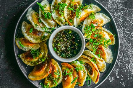 pork gyoza