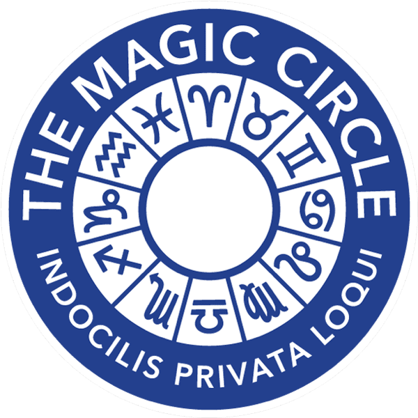 The magic circle logo.