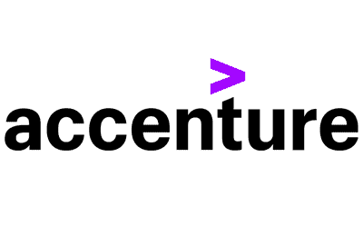 The Accenture logo features the word 