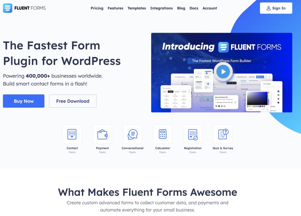 Fluent Forms