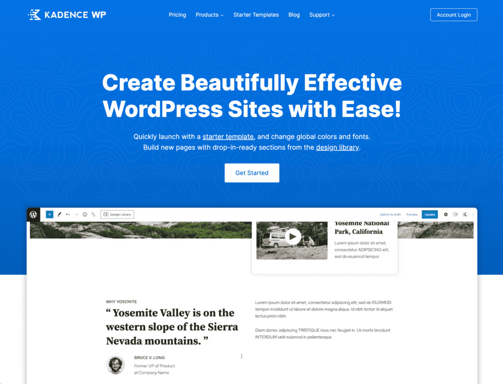 Kadence WP Theme