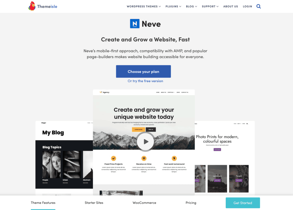 Neve Theme